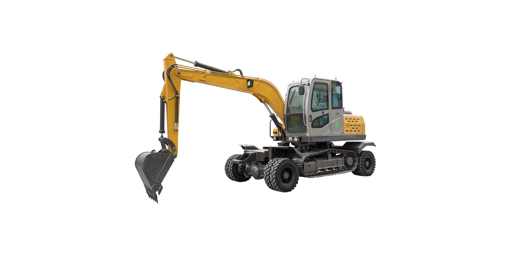 9.4 ton wheeled and crawler integrated excavator